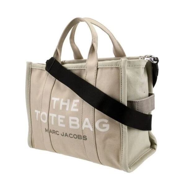Marc Jacobs Luxury The Tote Bag Canvas & Leather Messenger Bag (MJXX156) - Picture 2 of 6